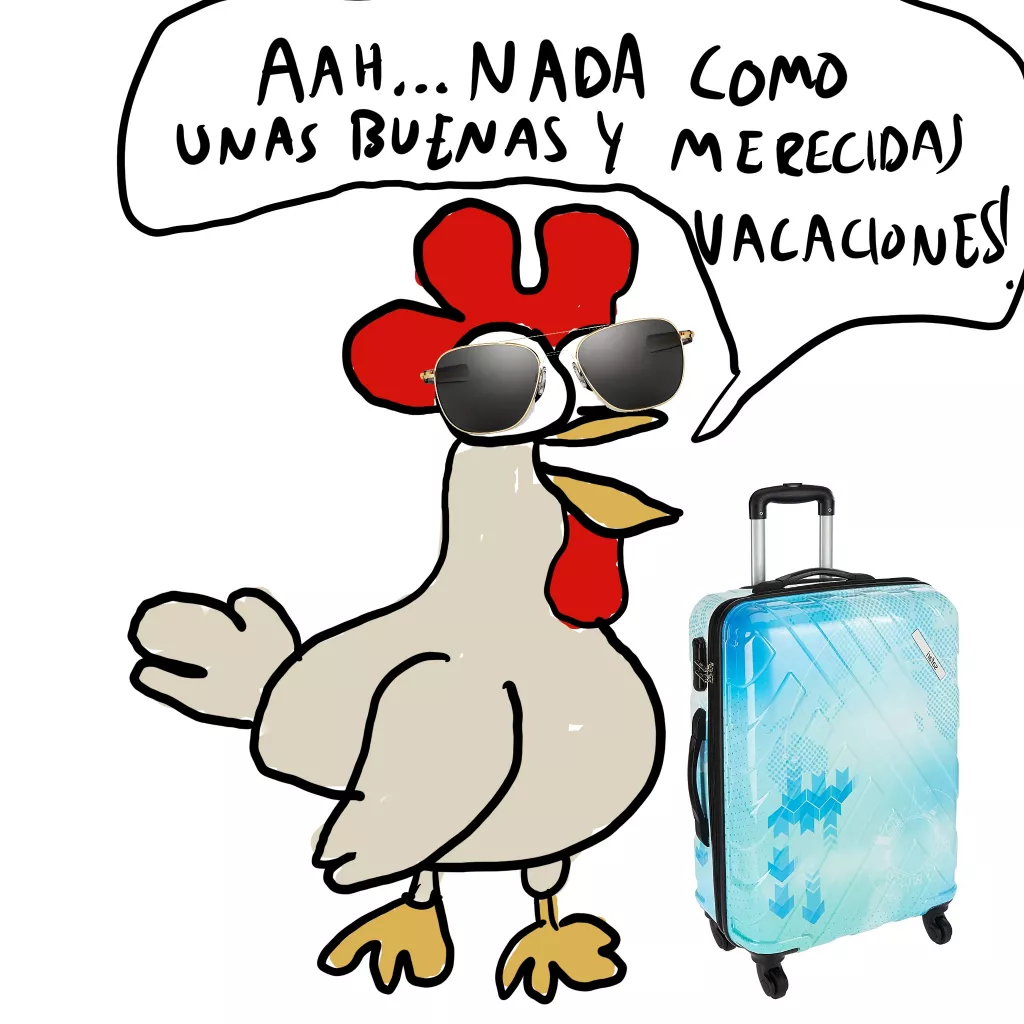 merecidas vacaciones